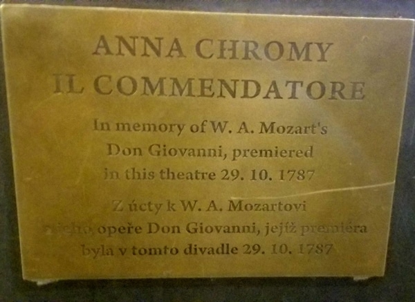 a metal plaque
