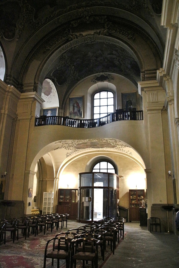 interior of a church