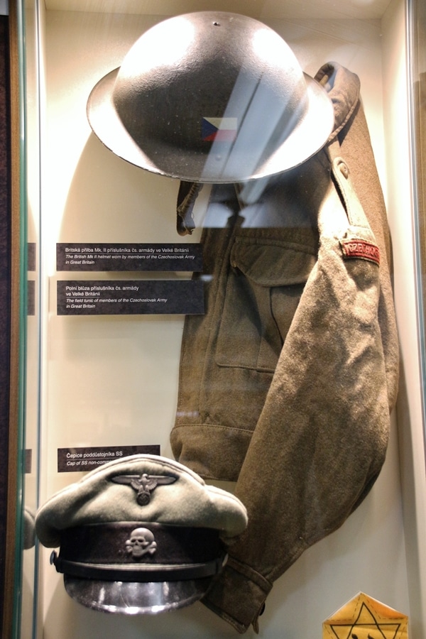 military uniform from WWII
