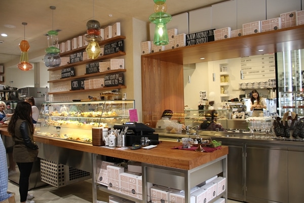 interior of Sisters restaurant in Prague