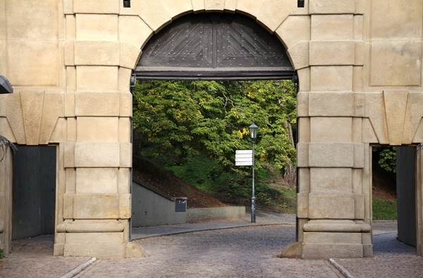 opening of the Leopold Gate in Prague