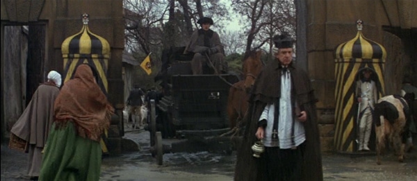 screenshot from the funeral scene in the movie Amadeus