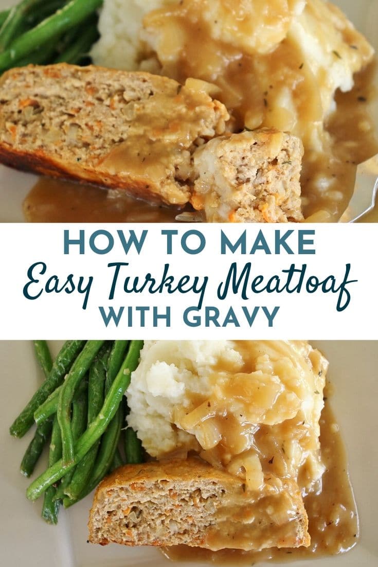 Turkey Meatloaf with Onion Gravy (Disney Copycat Recipe) Mission Food