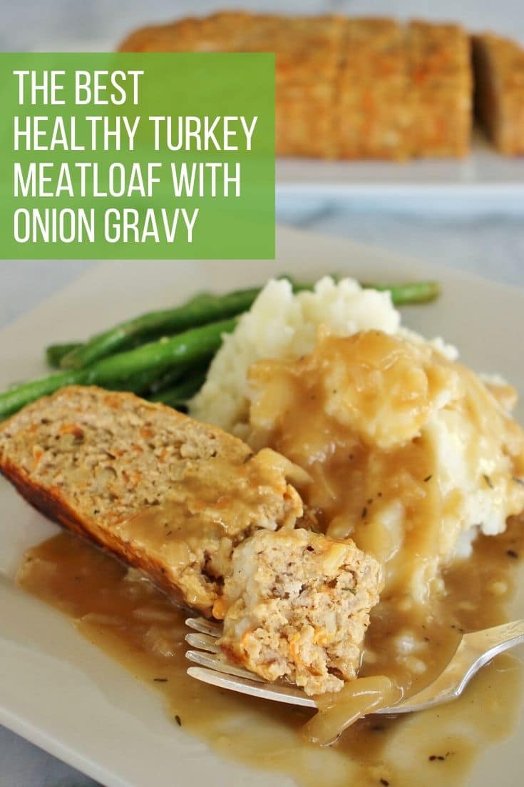 Turkey Meatloaf with Onion Gravy (Disney Copycat Recipe) Mission Food