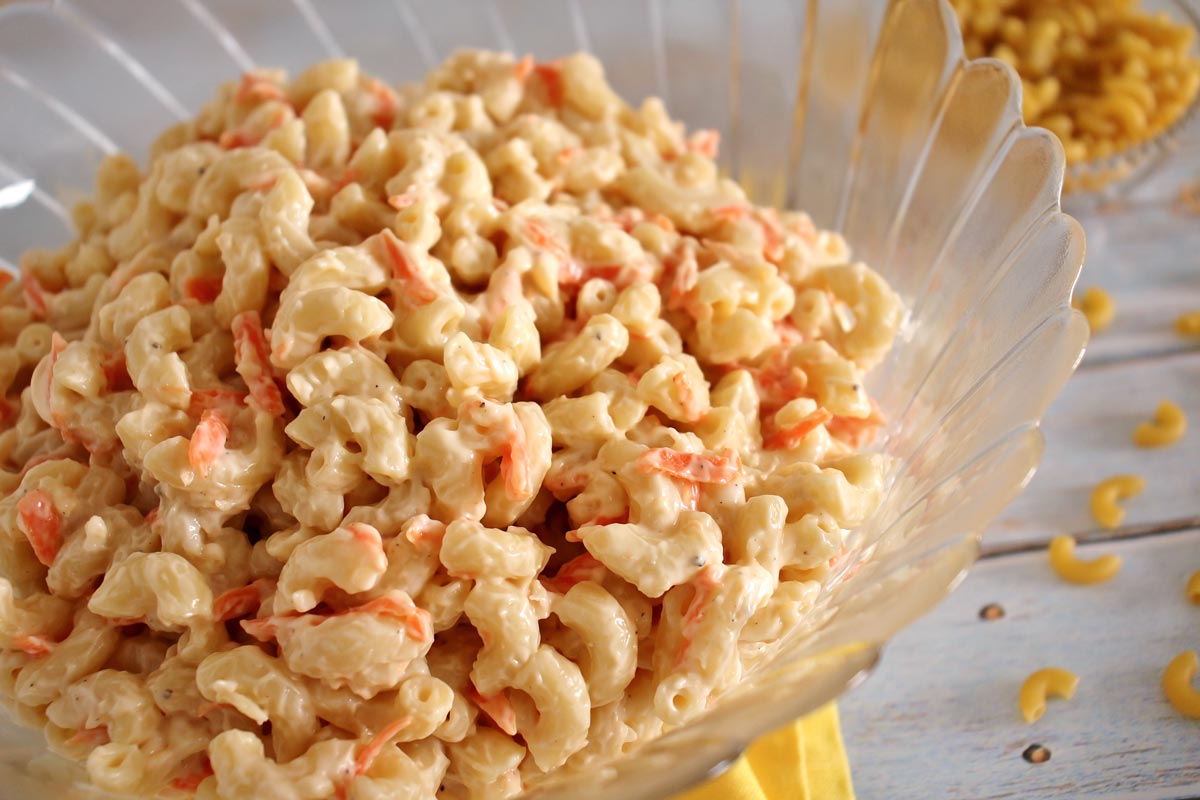 Authentic Hawaiian Macaroni Salad Mac Salad Mission Food Adventure