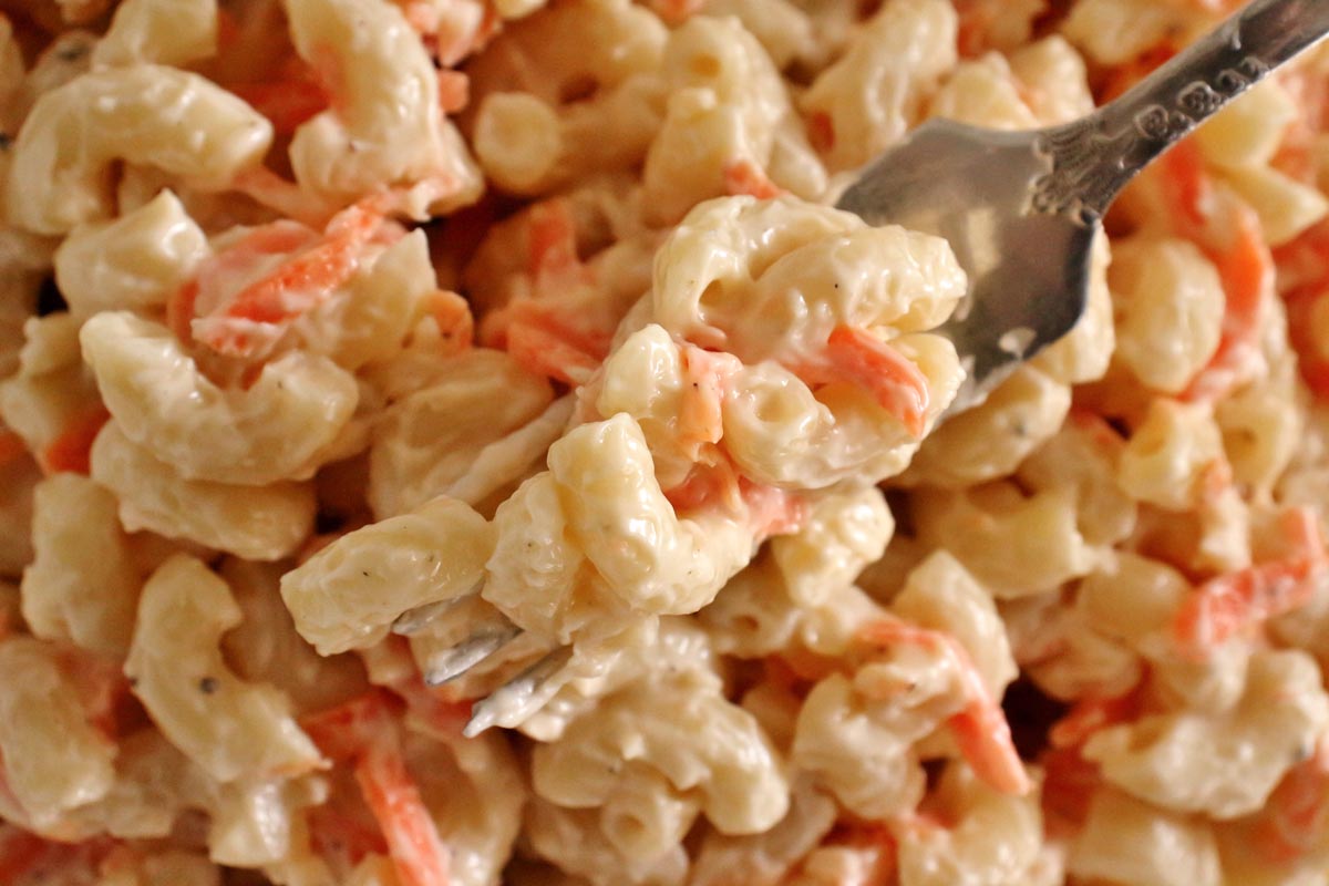 Authentic Hawaiian Macaroni Salad Mac Salad Mission Food Adventure