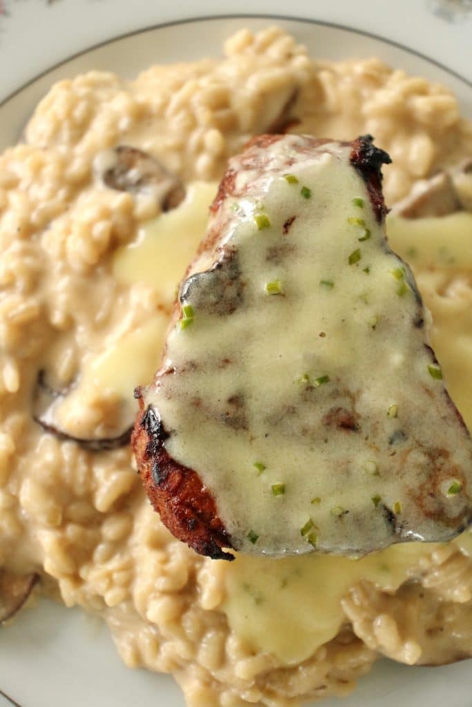 Le Cellier Filet Mignon with White Truffle Butter Sauce Mission Food