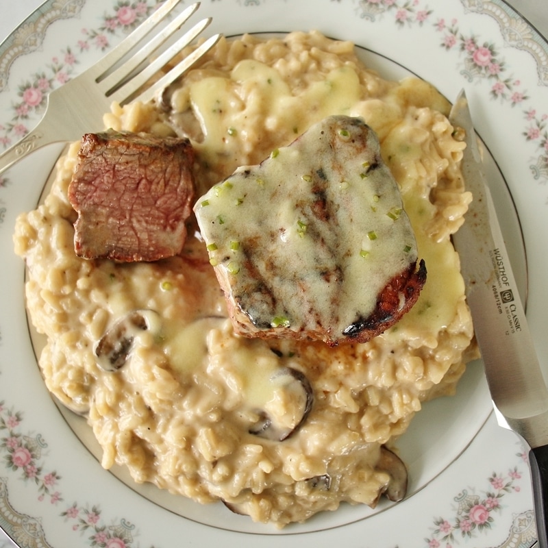 In the Kitchen: Mushroom & Shallot Steak Confit