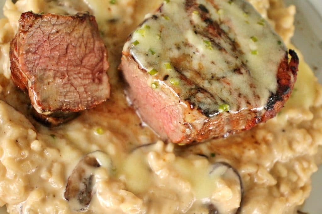Le Cellier Filet Mignon with White Truffle Butter Sauce Mission Food