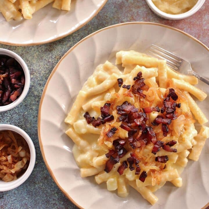 Älplermagronen (Swiss Alpine Macaroni and Cheese) Mission Food Adventure