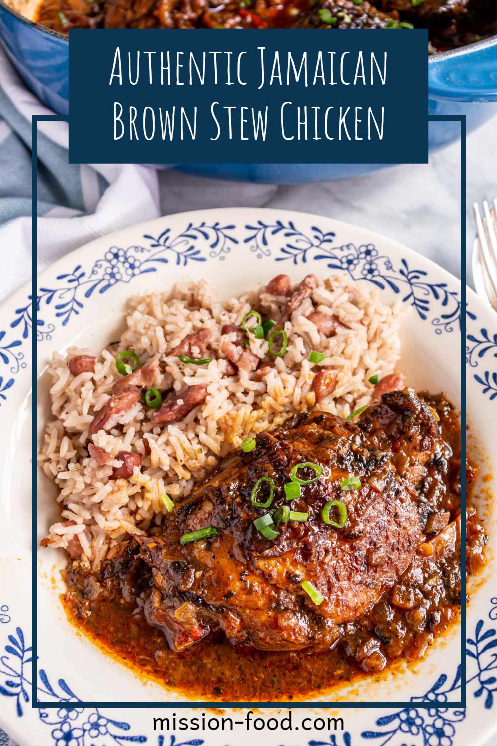 Authentic Jamaican Brown Stew Chicken Mission Food Adventure