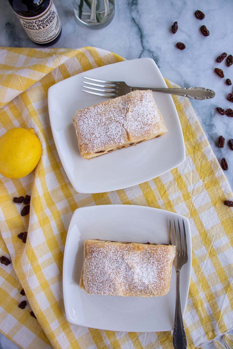 Topfenstrudel (Quark Strudel / Cheese Strudel) - Mission Food Adventure