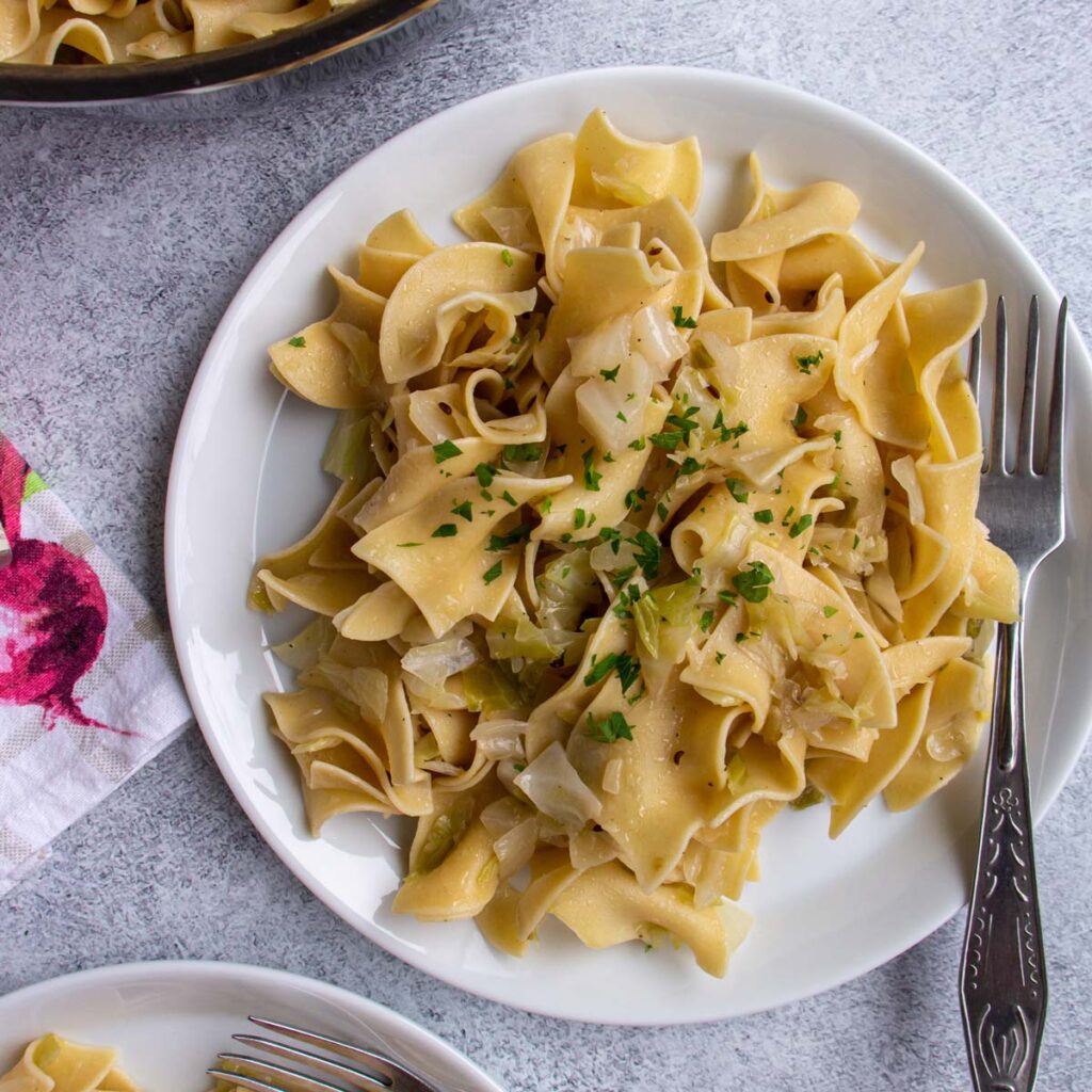 Krautfleckerl (Austrian Cabbage and Noodles) Mission Food Adventure