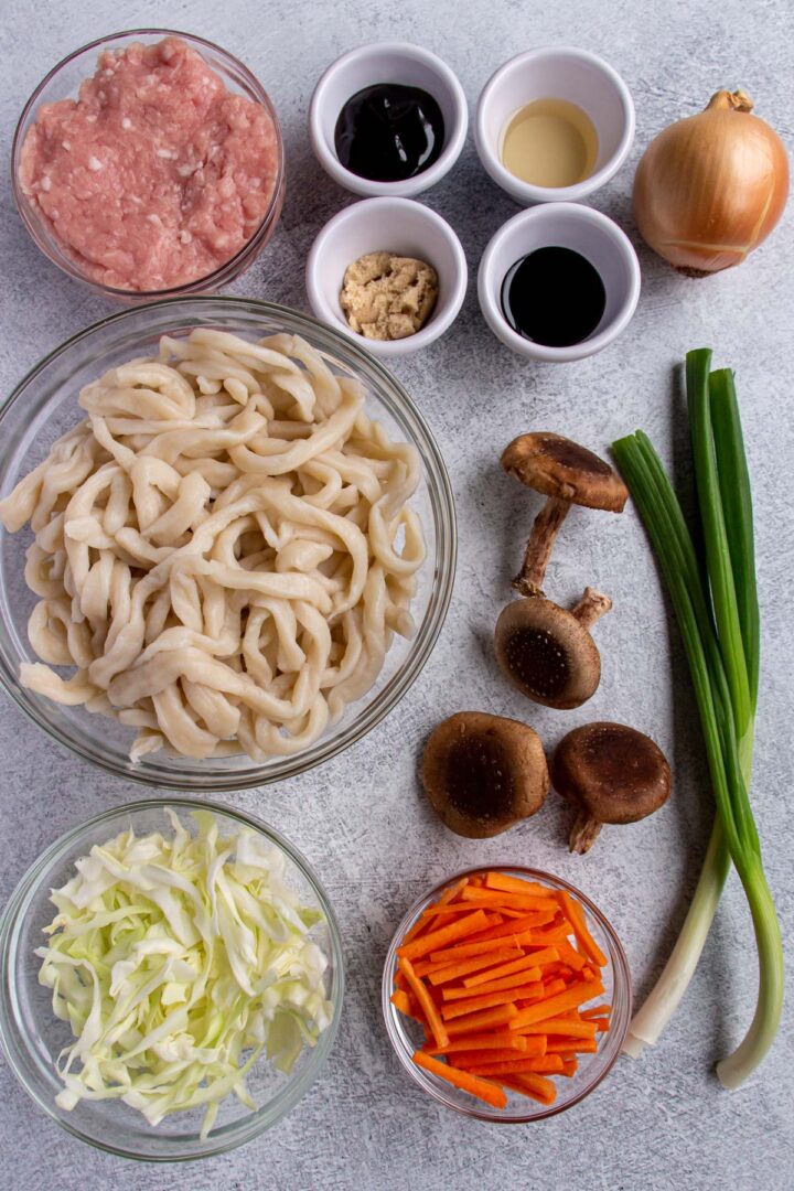 Yaki Udon (Japanese StirFried Udon Noodles) Mission Food Adventure