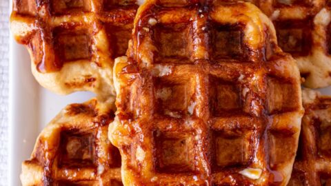 Gaufres de Liège (Belgian Liège Waffles)